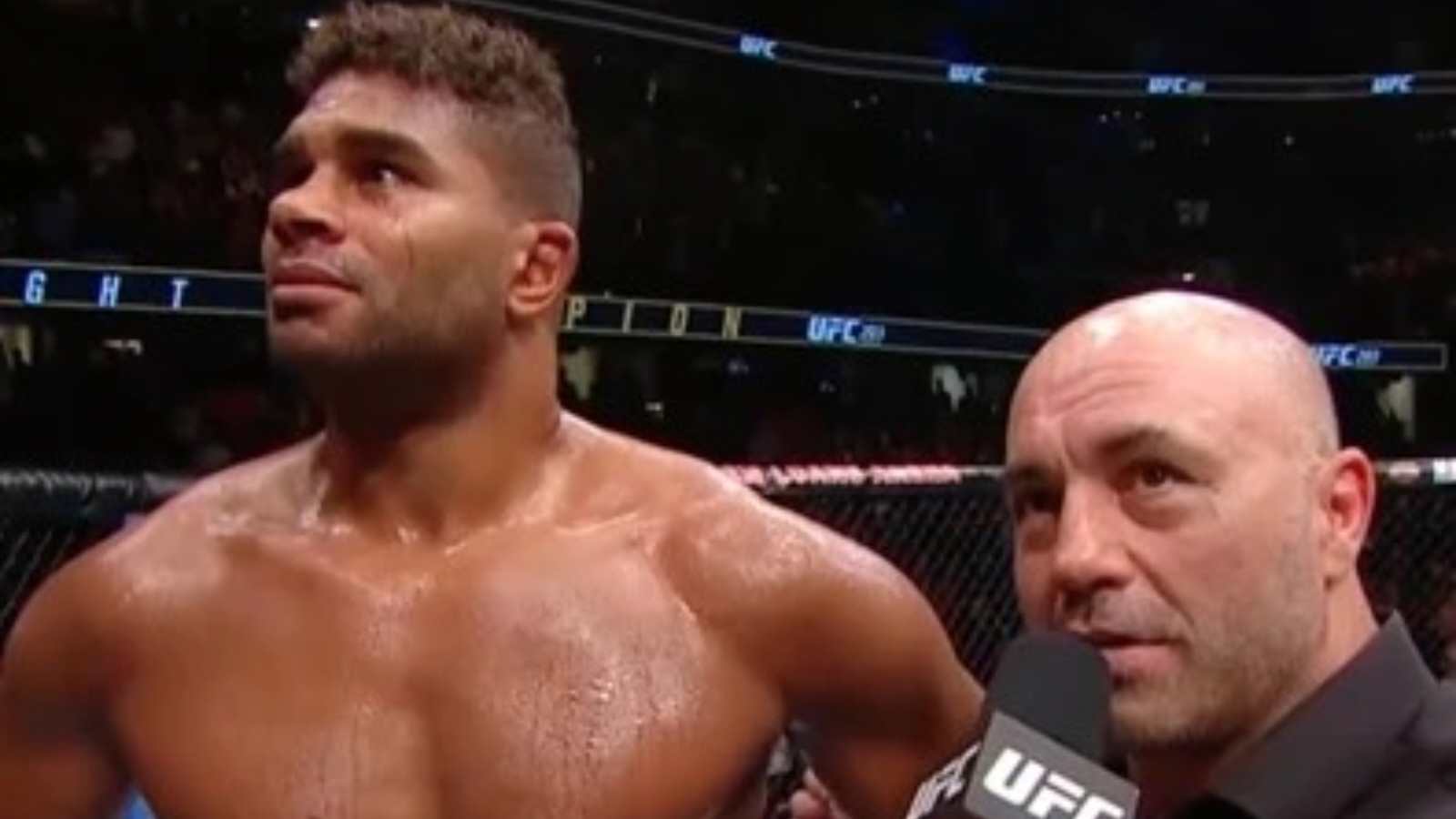 Watch: Joe Rogan exposes Alistair Overeem in what remains one of the most awkward post fight interviews