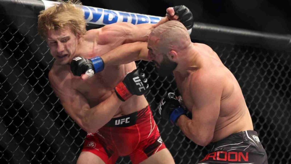 Paddy Pimblett vs. Jared Gordon [Image Source - MMA Fighting]