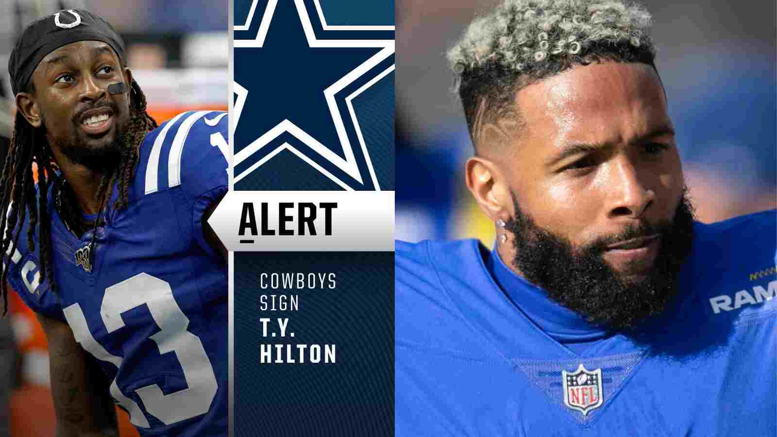 “They thought they were getting OBJ” – The Dallas Cowboys get SAVAGELY roasted on social media for signing WR T. Y. Hilton instead of Odell Beckham Jr. 