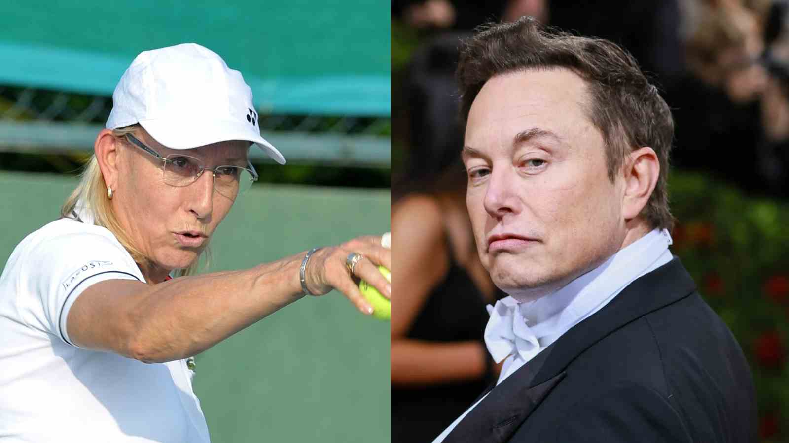 Martina Navratilova continues to campaign against Elon Musk, berates him for anti-liberal thoughts