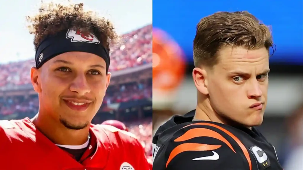 Patrick Mahomes and Joe Burrow