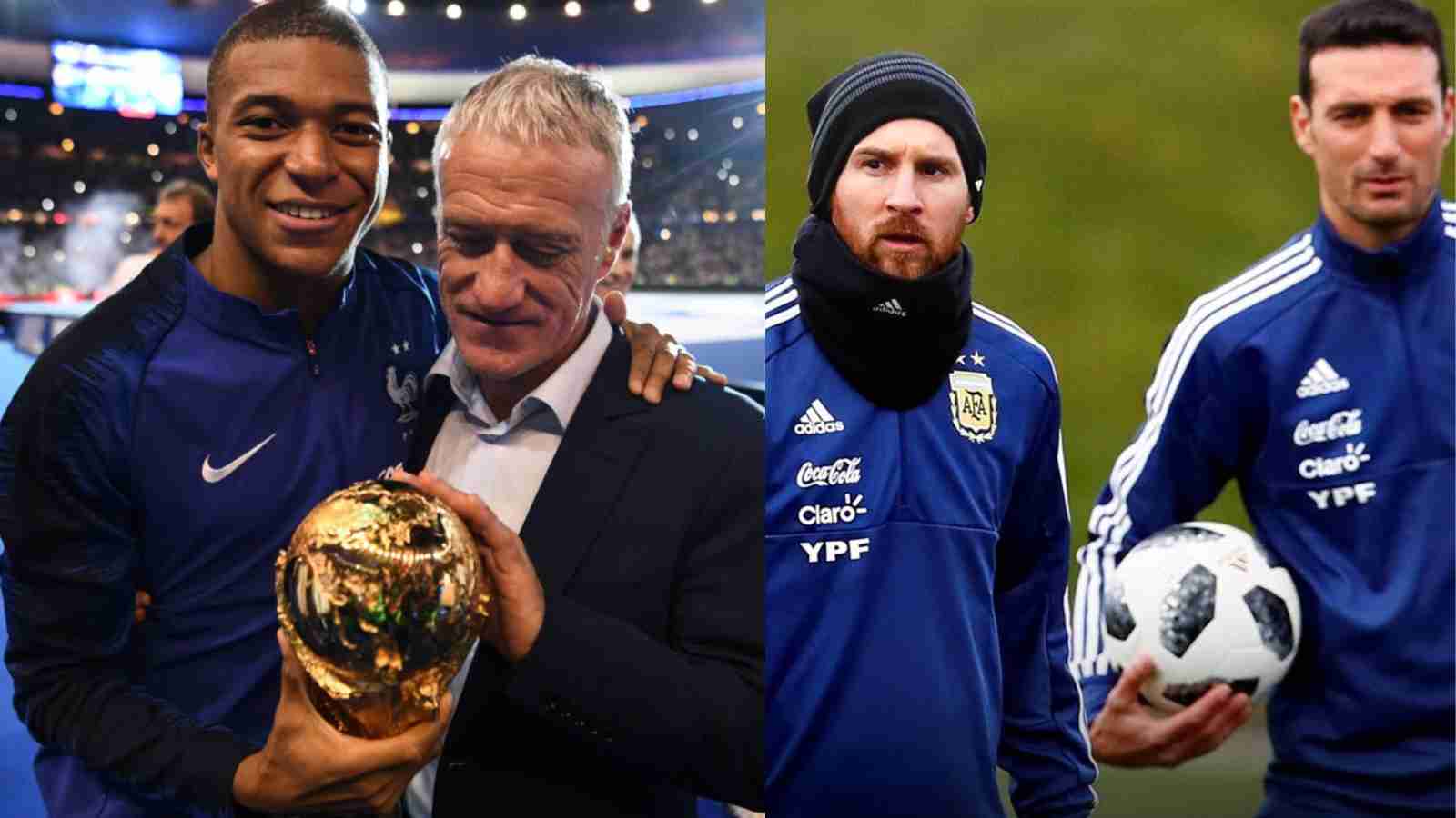 Didier Deschamps and Lionel Scaloni – Who would coach their team towards the 2022 FIFA World Cup trophy?