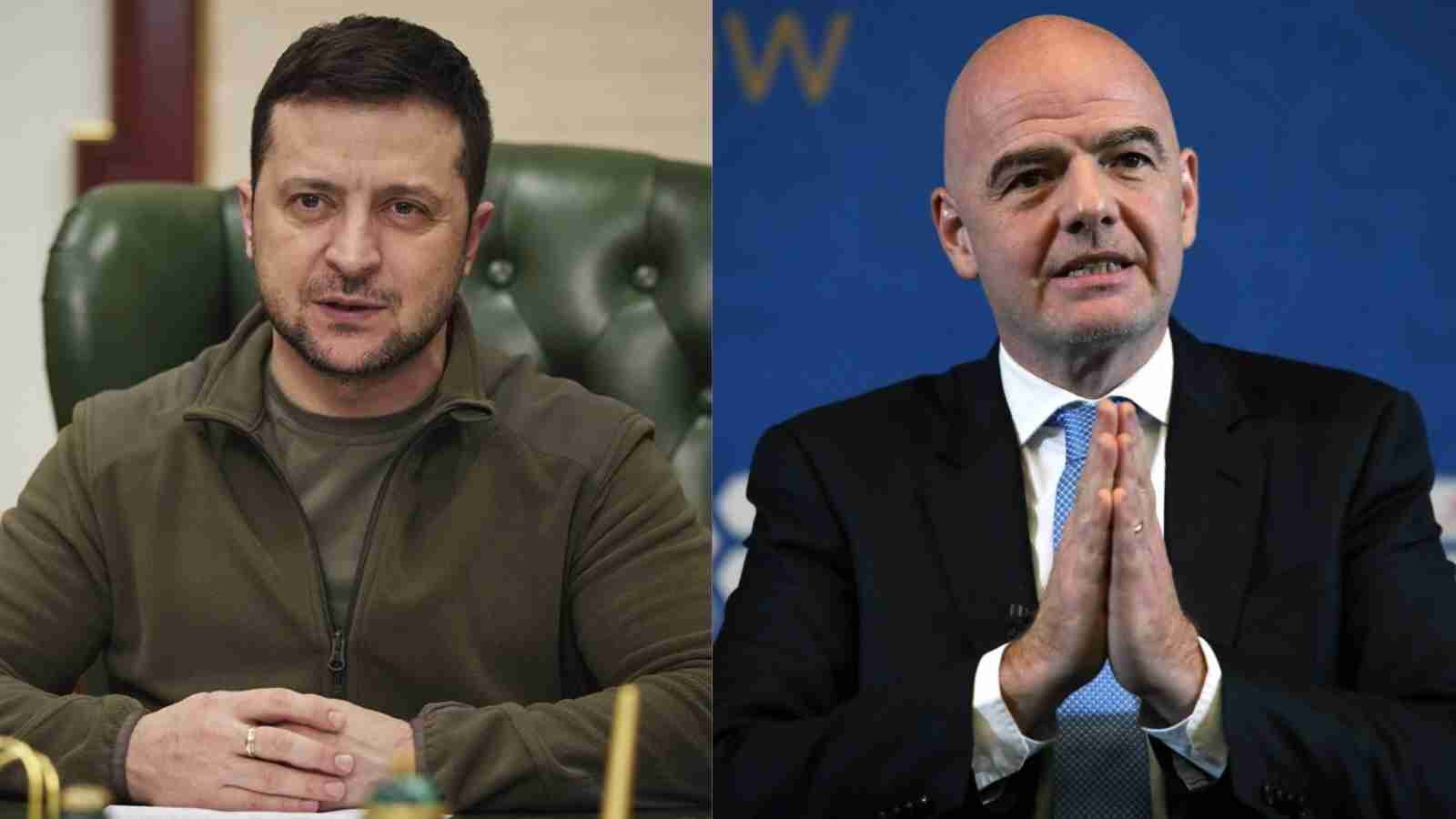 FIFA LAMBASTS Ukrainian President Volodymyr Zelensky’s request to share WORLD PEACE video message in Qatar World Cup Final