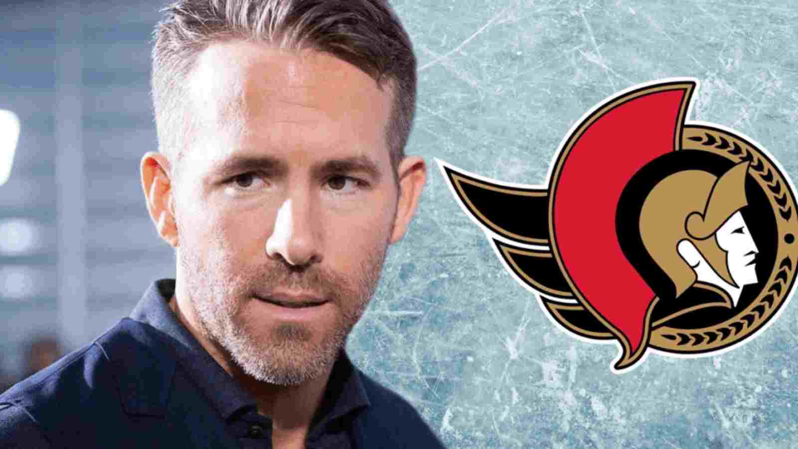 <strong>Ryan Reynolds FIRED UP to be “frothy, rabies-infused” NHL fan, helping Senators reach new heights after successful ownership bid</strong>