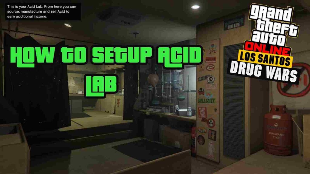 How to get the GTA Online Acid Lab?