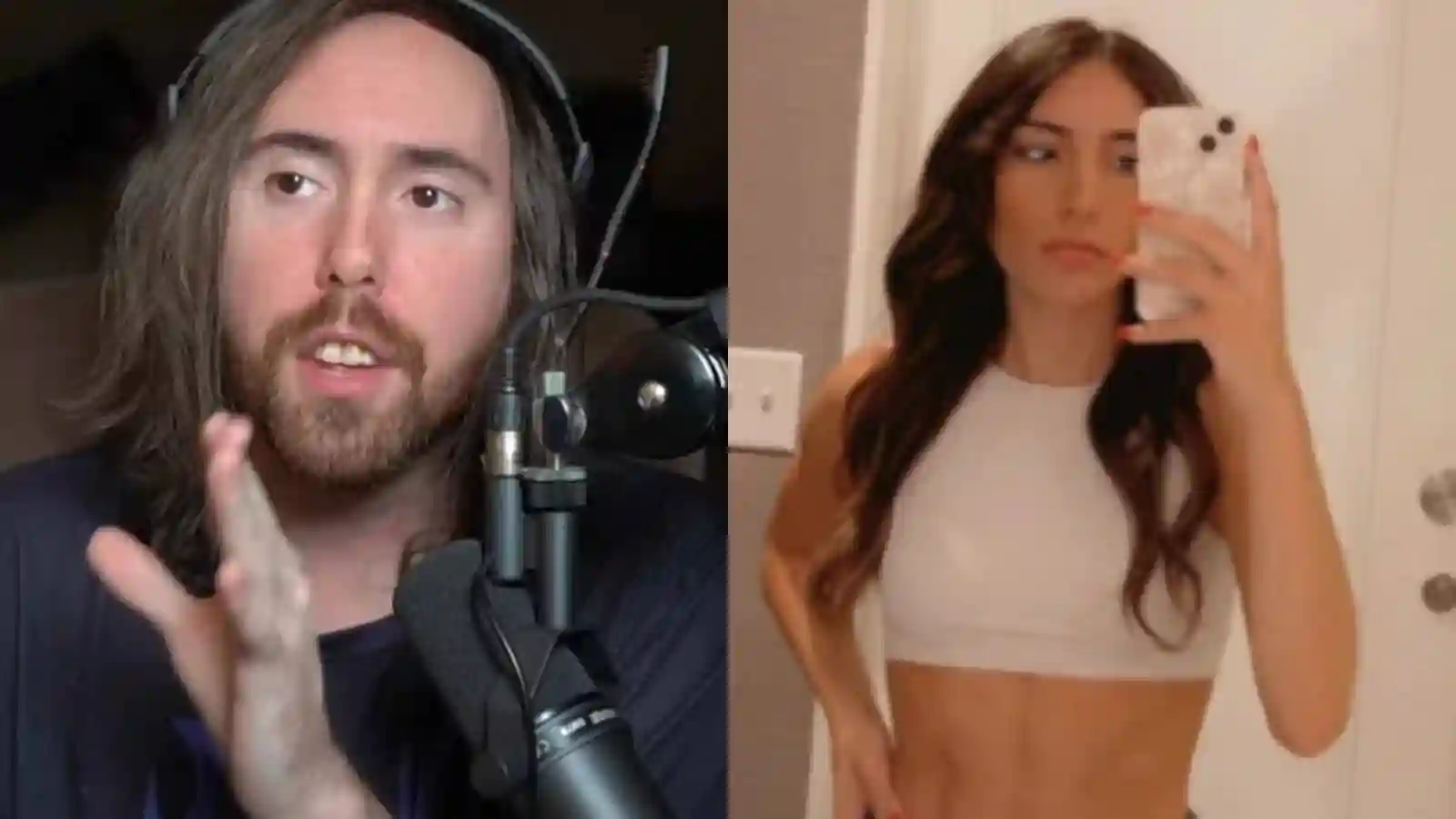 “You both should be banned”, Fans are divided over Asmongold’s opinion on perma-banning Nadia for ‘doxxing’ a viewer