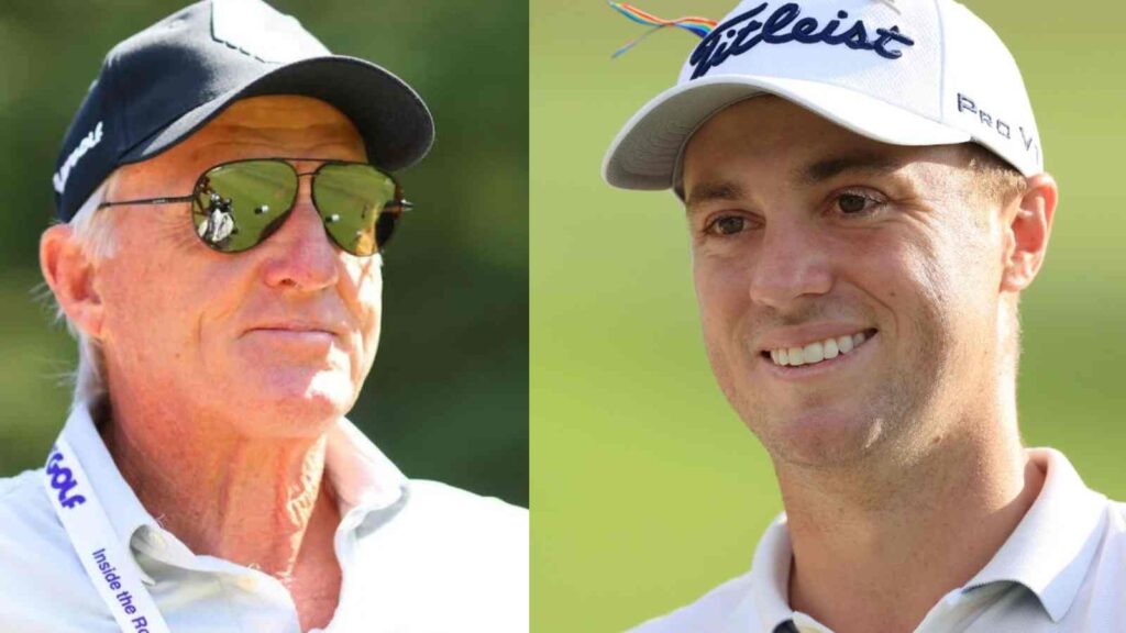 Greg Norman and Rory McIlory [Image Credit: CBS Sports/Golf Digest]