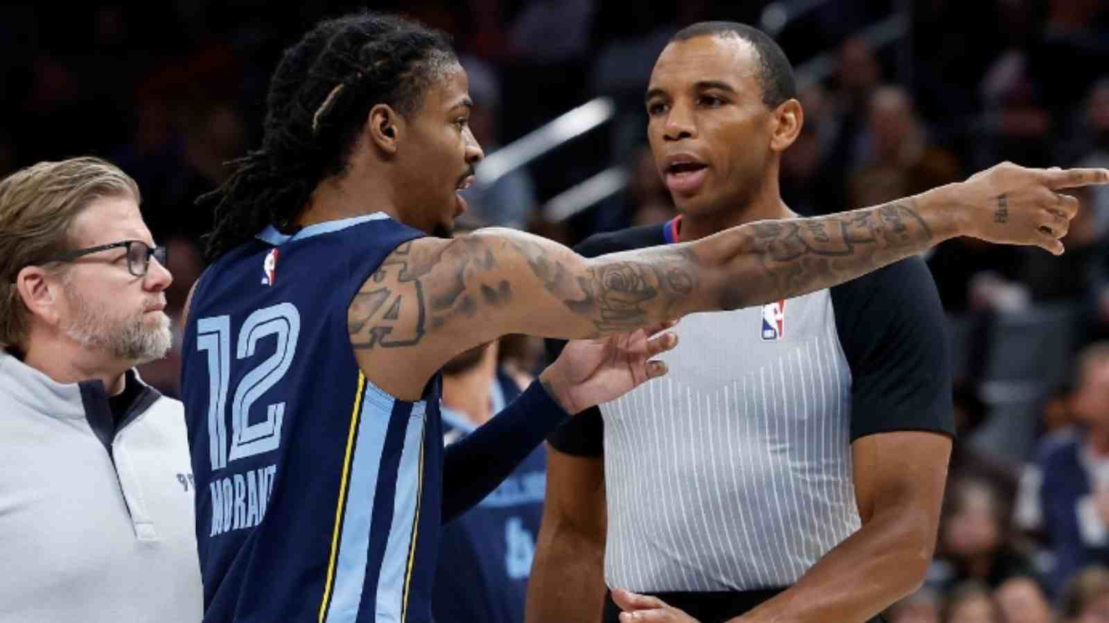 “Stay Classy NBA” – Fans in agony after Ja Morant is ejected over bizarre reason against OKC Thunder