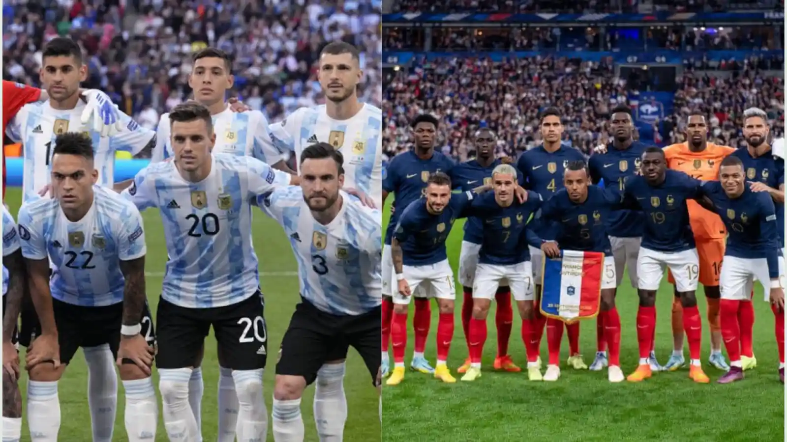 2022 FIFA World Cup Final Argentina v France: Which team has the most valuable starting XI?