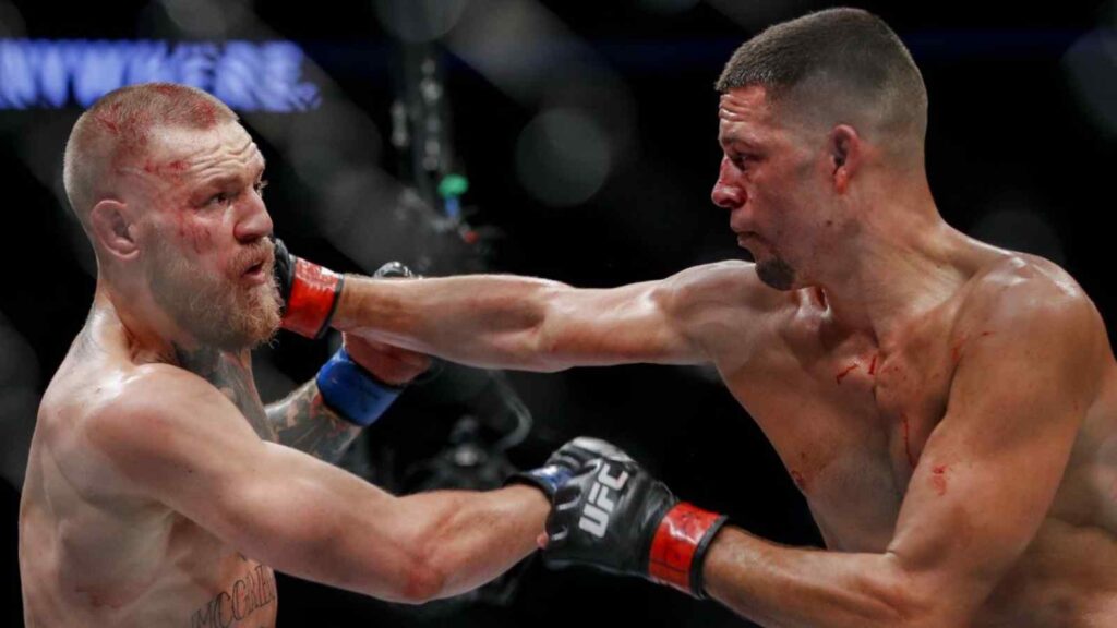 Conor McGregor vs Nate Diaz [Image Source - MMA Fighting]