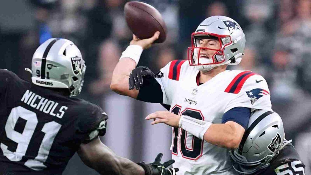 New England Patriots QB Mac Jones 