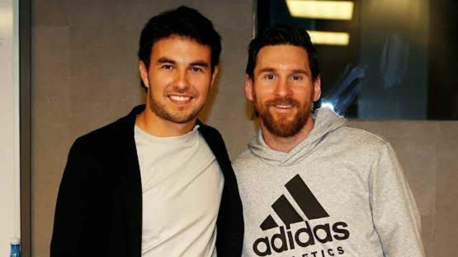 “If you’re happy then i am” – Fans react as Sergio Perez congratulates Lionel Messi for winning the world cup