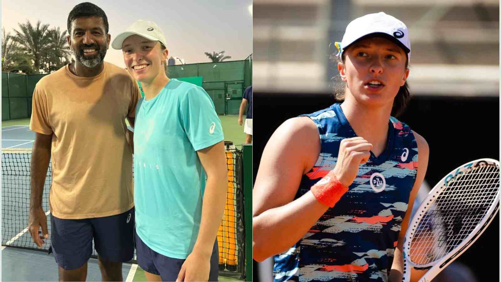 Iga Swiatek credits Rohan Bopanna for valuable lessons that helped her beat Caroline Garcia, the Indian’s teammate