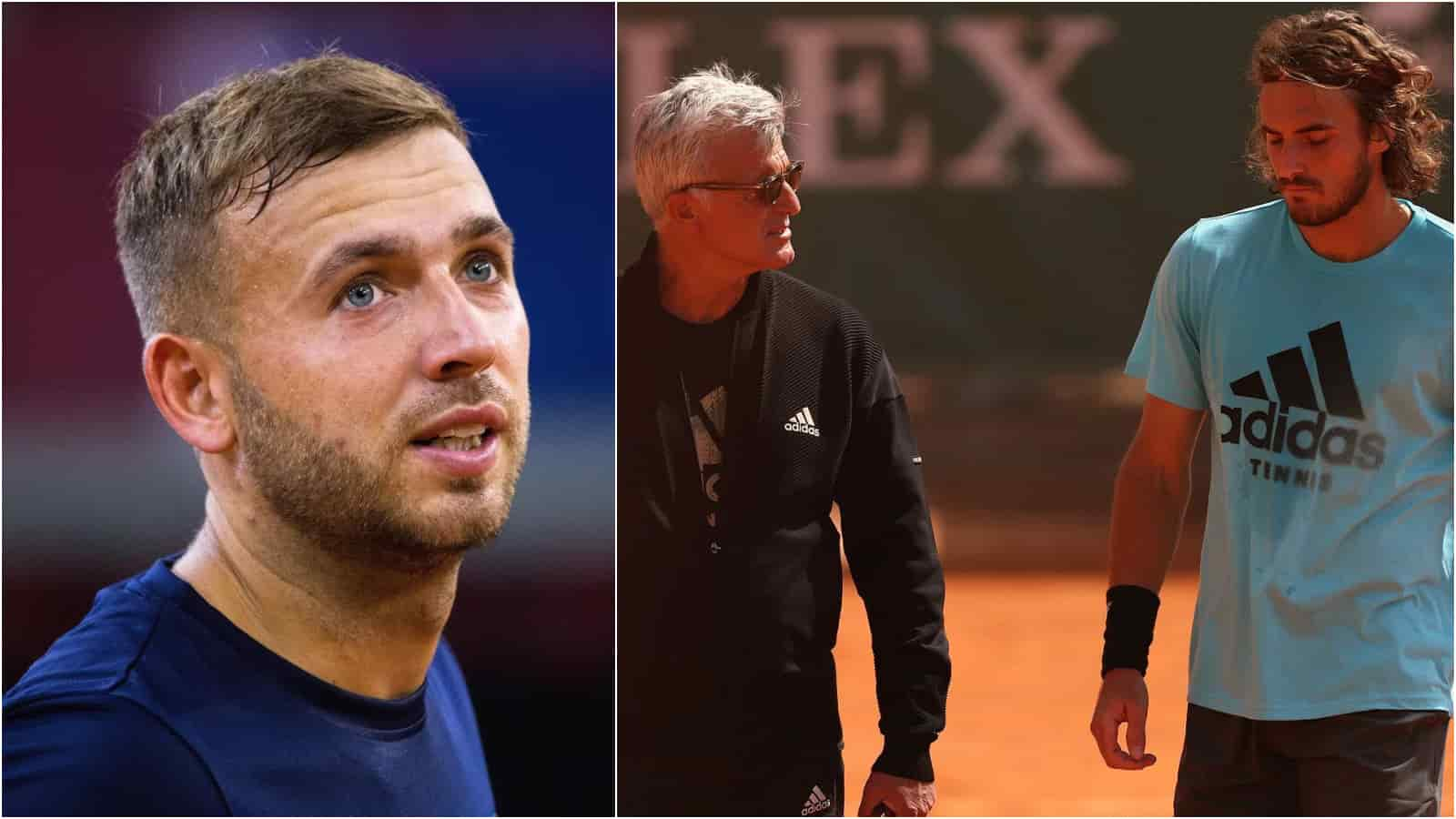 “There’s always going to be a tennis dad in there,” Dan Evans fires shots toward Stefanos Tsitsipas and his father Apostolos over the upcoming Netflix series ‘Break Point’