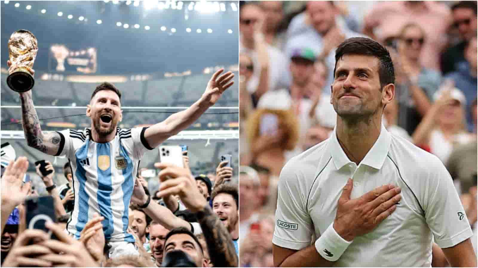 “He serves as a great example,” Novak Djokovic eulogizes Lionel Messi for his humbleness despite his unparalleled success