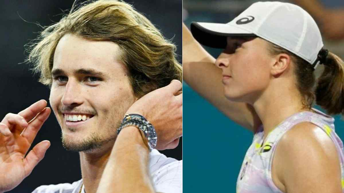 Alexander Zverev jokes about Iga Swiatek’s ‘Weak’ form after she won ‘Only’ two Grand Slams this season