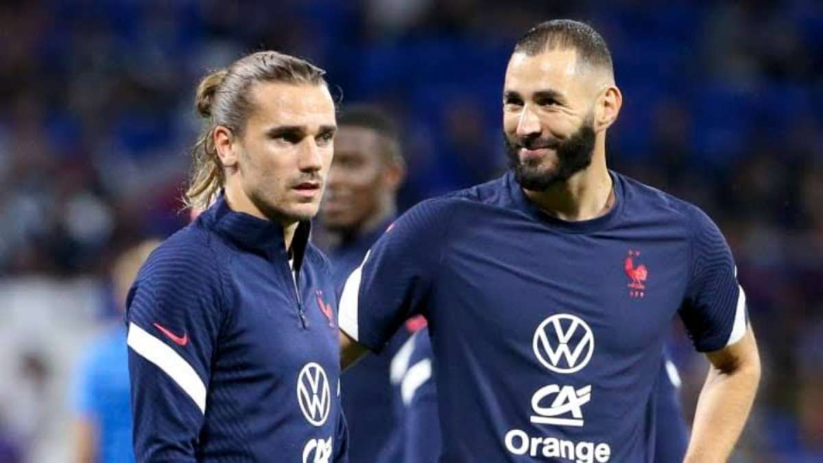 Antoine Griezmann was ‘unhappy’ with Karim Benzema being France’s frontman during 2020 Euro Cup: Reports