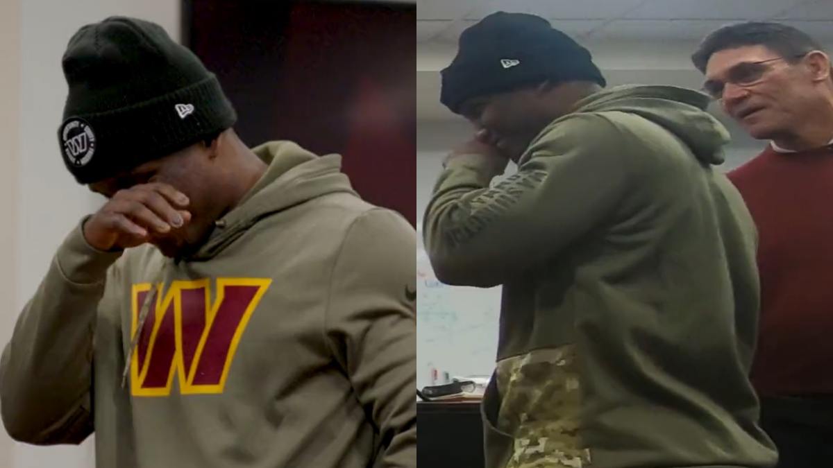 WATCH: “Who is cutting onions in here!?” – Jeremy Reaves’ tears after receiving his Pro Bowl call news has fans crying on social media