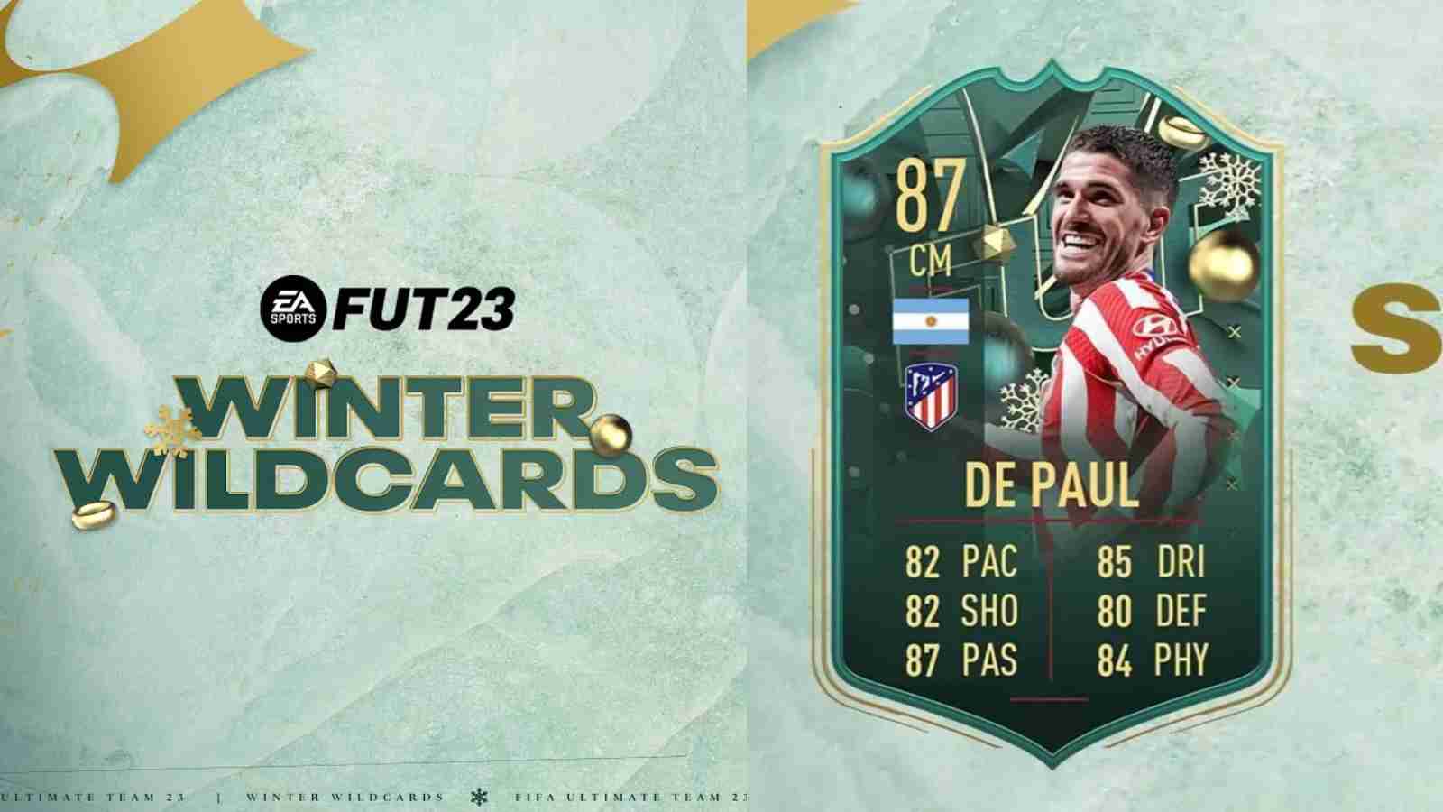 FIFA 23: How to complete the Winter Wildcards Rodrigo De Paul SBC