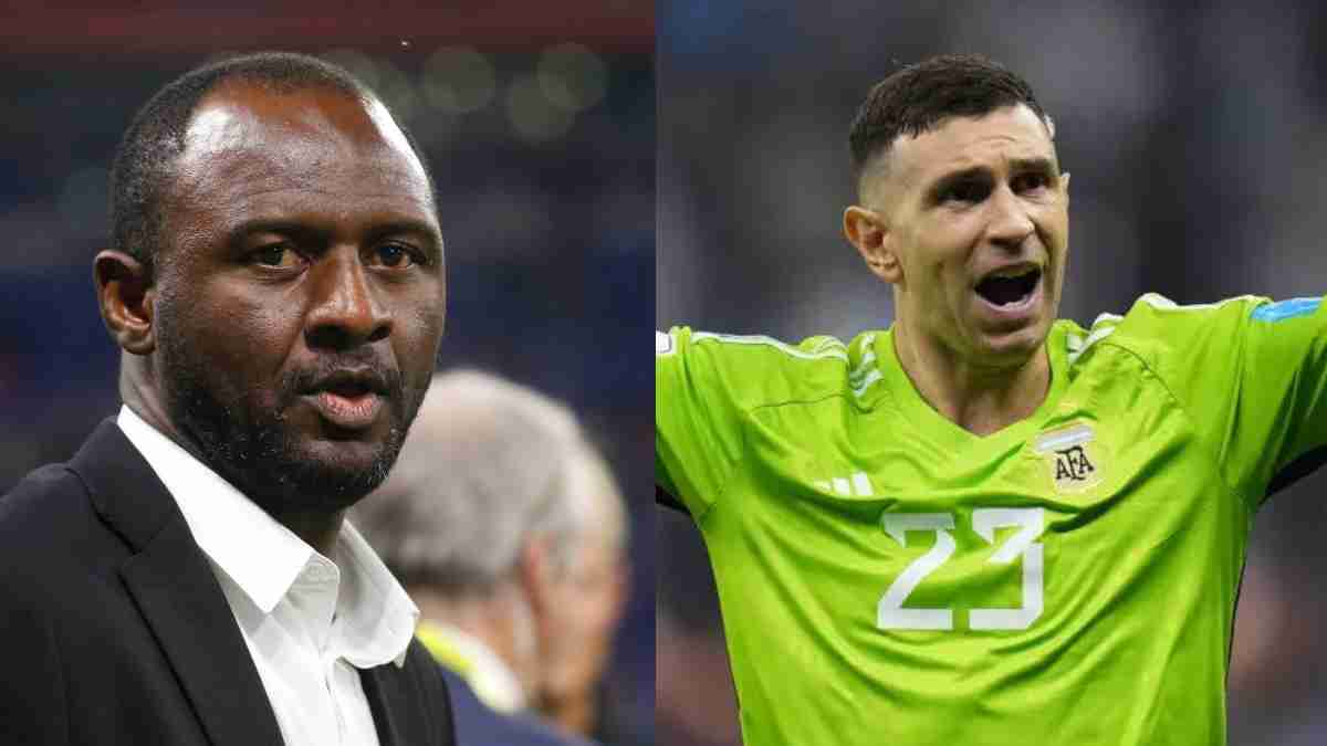 “That was a stupid decision,” Patrick Viera slams Emiliano Martinez for mocking France players during World Cup celebrations